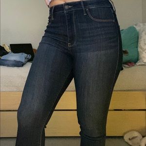 Hollister Dark Blue Skinny Jeggings